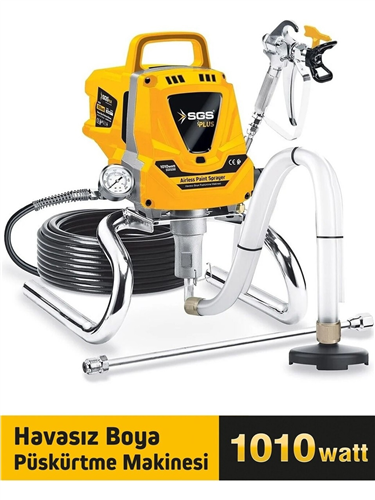 SGS Havasız Boya Püskürtme Makinesi 1010 Watt 207 Bar (1/Koli)✓